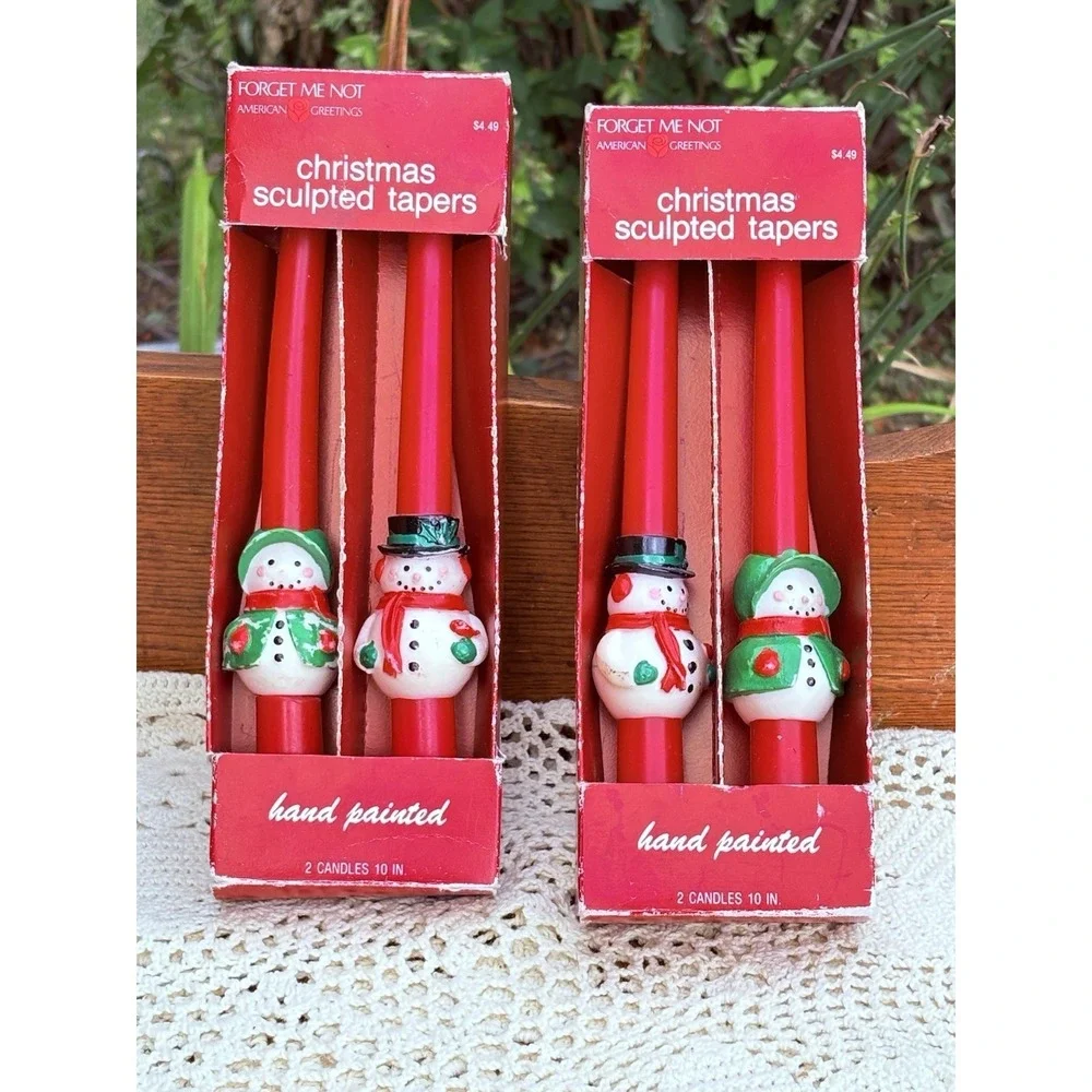 Vintage Lot Of 2 Boxes Of Christmas 12